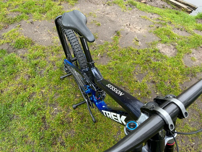2ndHand Trek Session 9 X01 R1 Downhill Bike Deep Deep Dark Blue/Alpine Blue Fade-7